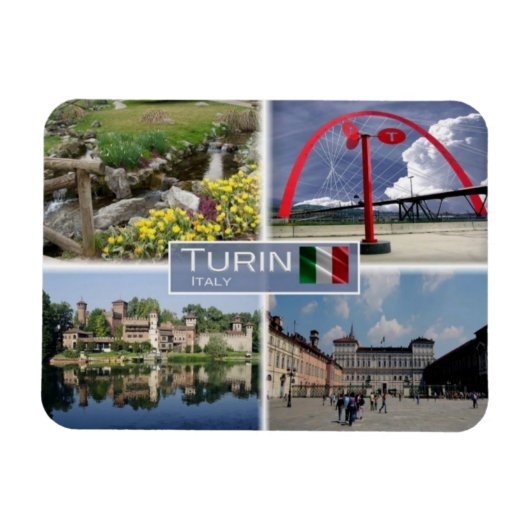 IT Italië - Turijn Torino - Magneet (Horizontaal)