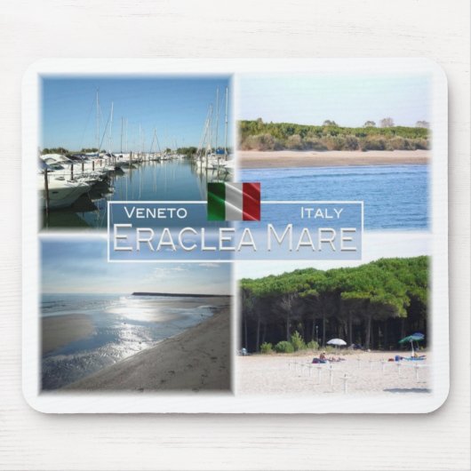 IT Italië - Veneto - Eraclea Mare - Pinewood - Muismat (Voorkant)