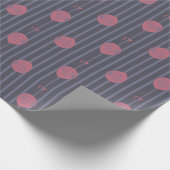 IT - Je zweeft naar ballon gestreept patroon Cadeaupapier (Hoek)