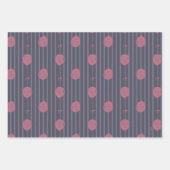 IT - Je zweeft naar ballon gestreept patroon Inpakpapier Vel (Voorkant)