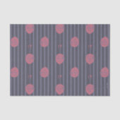 IT - Je zweeft naar ballon gestreept patroon Tissuepapier (Voorkant)