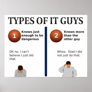 IT-jongens Poster