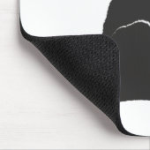 IT-Kantoor voor computermuis met zwarte kat Muismat (Hoek)