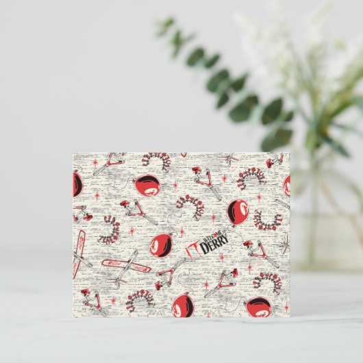 IT Kinder speelgoedpatroon Briefkaart (Staand voorkant)