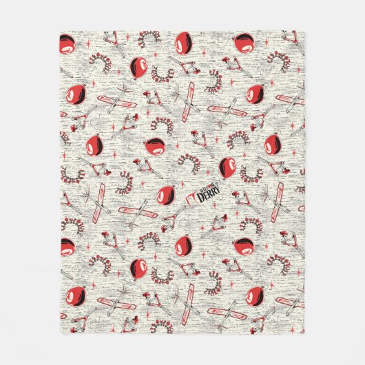 IT Kinder speelgoedpatroon Fleece Deken (Voorkant)