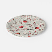 IT Kinder speelgoedpatroon Papieren Bordje (Gekanteld)