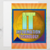 IT-LOGO - INFORMATIETECHNOLOGIE (Voorkant / Achterkant)