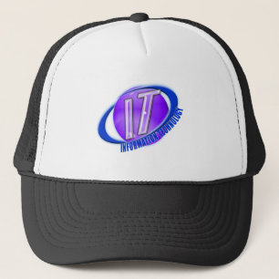 IT-LOGO ORB/SWOOSH-INFORMATIETECHNOLOGIE TRUCKER PET
