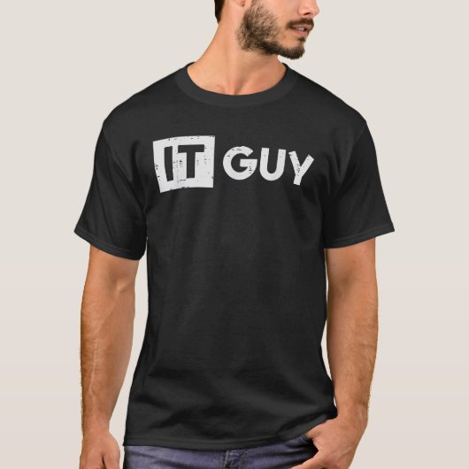 IT-man Computer Informatietechnologie Tech Mannen T-shirt (Voorkant)