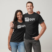 IT-man Computer Informatietechnologie Tech Mannen T-shirt (Unisex)