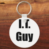 IT-man Sleutelhanger (Voorkant)