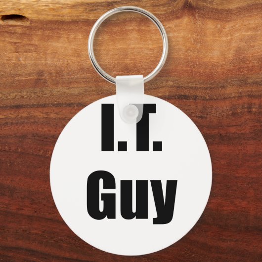 IT-man Sleutelhanger (Voorkant)