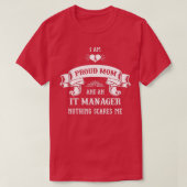 IT Manager mam Moederdag T-shirt (Design voorkant)