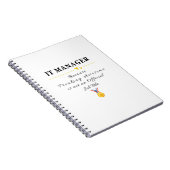 IT-manager Notitieboek (Rechterzijde)