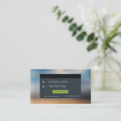 IT Manager Programmer Login Computer Codeur Visitekaartje (Staand voorkant)