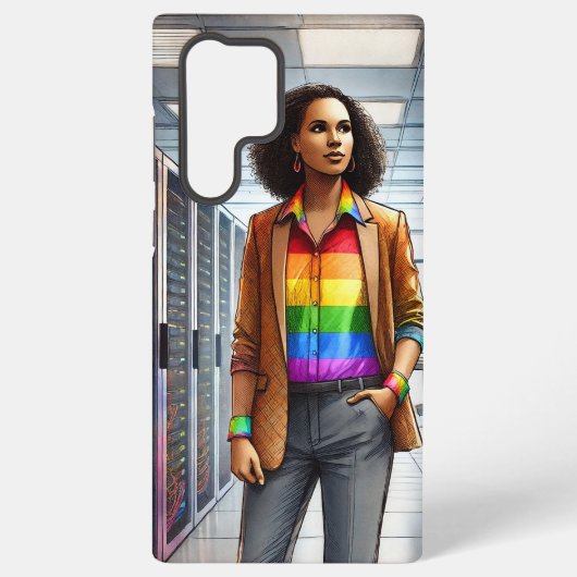 IT-manager Samsung Galaxy Hoesje (Achterkant)