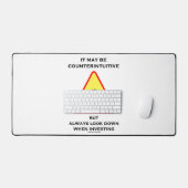 It May Be Counterintuitive Always Look Down Invest Bureaumat (Keyboard & Muis)