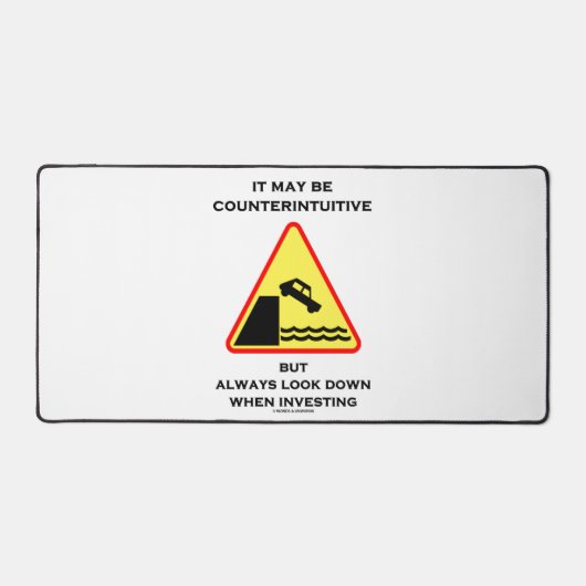 It May Be Counterintuitive Always Look Down Invest Bureaumat (Voorkant)