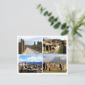 IT Napels - Pompeii - Ruins of Pompei - Hafen - Briefkaart (Staand voorkant)