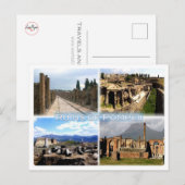 IT Napels - Pompeii - Ruins of Pompei - Hafen - Briefkaart (Voorkant / Achterkant)