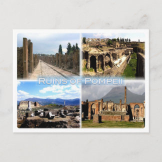 IT Napels - Pompeii - Ruins of Pompei - Hafen - Briefkaart
