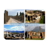 IT Napels - Pompeii - Ruins of Pompei - Hafen - Magneet (Horizontaal)