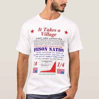 IT NEEMT EEN VILLAGE - HERZIEN T-SHIRT