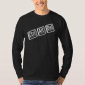 IT Nerd is Control Alt Delete IT Geek T-shirt (Voorkant)