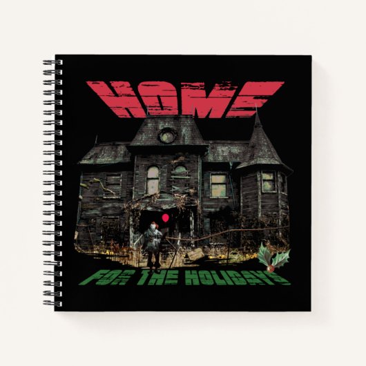 IT | Pennywise - Home for the Holidays Notitieboek (Voorkant)