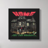 IT | Pennywise - Home voor de Feestdagen Canvas Afdruk (Voorkant)