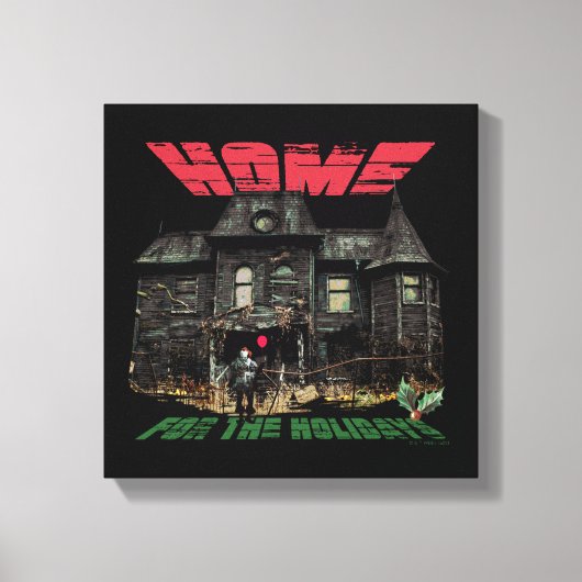 IT | Pennywise - Home voor de Feestdagen Canvas Afdruk (Voorkant)