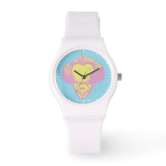 IT | Pennywise Pastel Head Pattern Horloge (Voorkant)