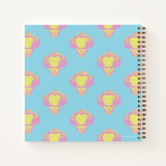 IT | Pennywise Pastel Head Pattern Notitieboek (Achterkant)