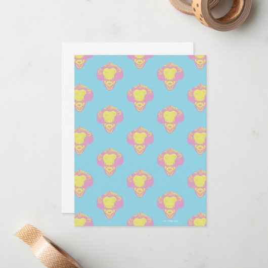 IT | Pennywise Pastel Head Pattern Notitiekaartje (Voorkant / Achterkant in situ)