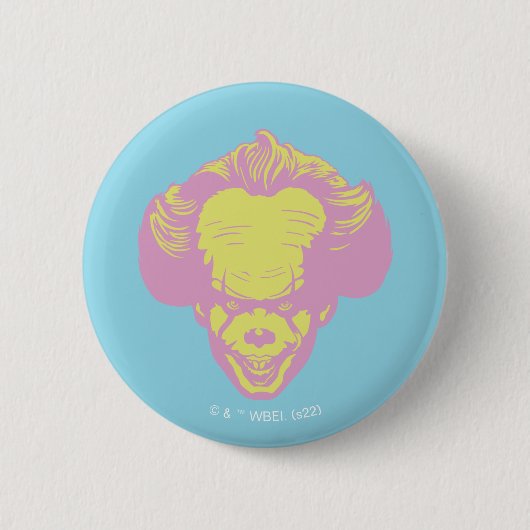 IT | Pennywise Pastel Head Pattern Ronde Button 5,7 Cm (Voorkant)