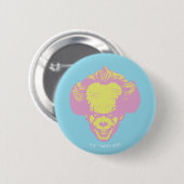 IT | Pennywise Pastel Head Pattern Ronde Button 5,7 Cm (Voorkant /achterkant)