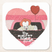IT | Pennywise - You Make My Heart Float Kartonnen Onderzetters (Voorkant)