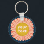 IT Pink Daisy Sunflower Name Tag AANPASSEN Sleutelhanger<br><div class="desc">Decoreer je outfit met deze coole art sleutelhanger. Het is een geweldig cadeau! U kunt het aanpassen en tekst ook toevoegen. Bekijk mijn winkel voor veel meer kleuren en patronen! Laat me weten of je ook iets op maat wilt.</div>