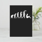 IT-programmeur voor de evolutie van de technische Bedankkaart (Staand voorkant)