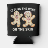 It Puts The Icing On The Skin Gingerbread Xmas Blikjeskoeler (Voorkant)