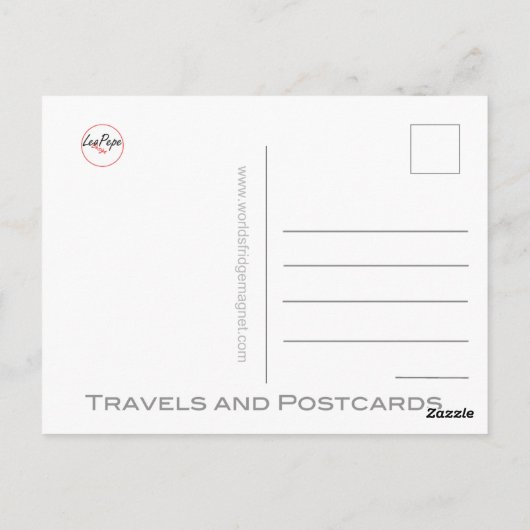 IT ^ Rapallo - Castle - Kissingloop Briefkaart (Achterkant)