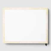 It’s A Boy Baby Shower –Gold Balloon & Greenery Gastenboek (Achterkant)