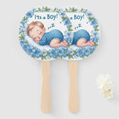 It’s a Boy Baby Shower  Handwaaier (Voorkant en achterkant)