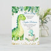 It’s a Boy Baby Shower Invitation  Kaart (Staand voorkant)