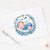 It’s a Boy Baby Shower Sticker (Envelop)