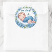 It’s a Boy Baby Shower Sticker (Tas)
