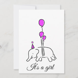 It’s a girl kaart