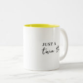 It’s a Twin Thing Modern Matching Twinning Design Tweekleurige Koffiemok (Voorkant rechts)