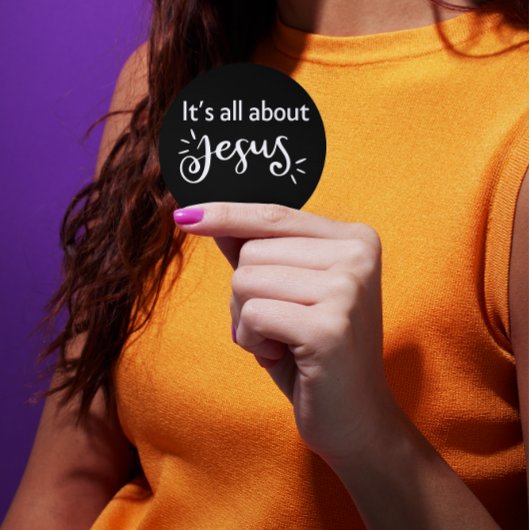 It’s All About Jesus – Christmas Sticker #06