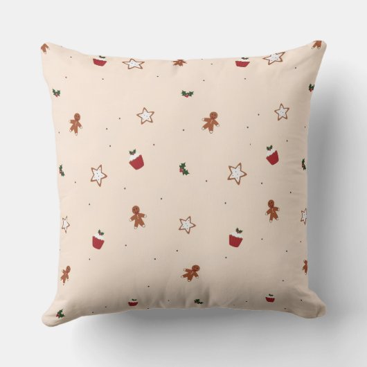 It’s Cocoa Time | Cozy Winter Quote Kussen (Achterkant)